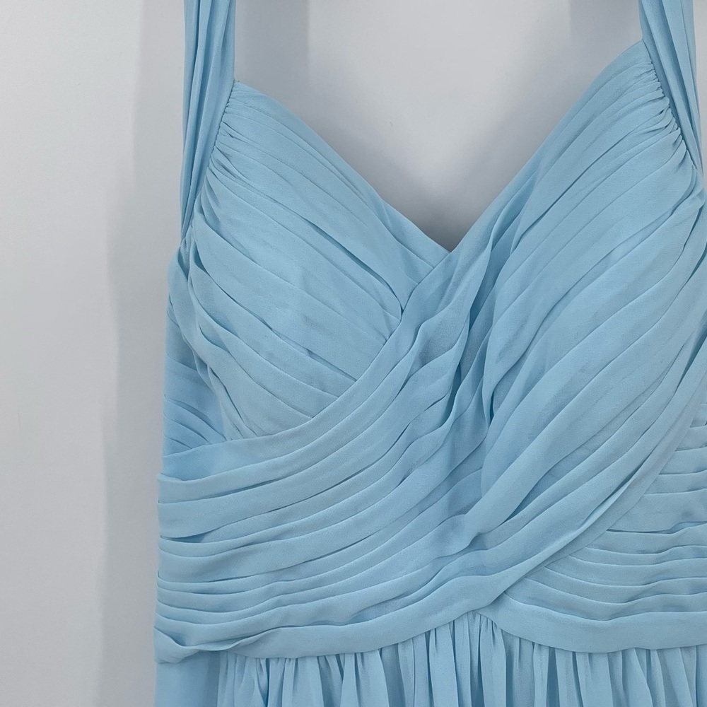 NEW! Bill Levkoff Capri Blue Formal Dress - Picture 5 of 12
